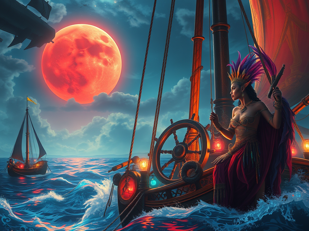 🕯️ “Triangle of Temptation” — A Halloween Descent into the Bermuda Veil